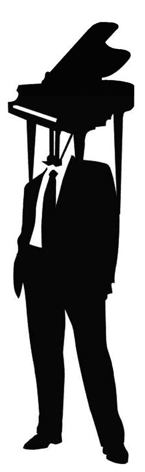 The Pianoman logo
